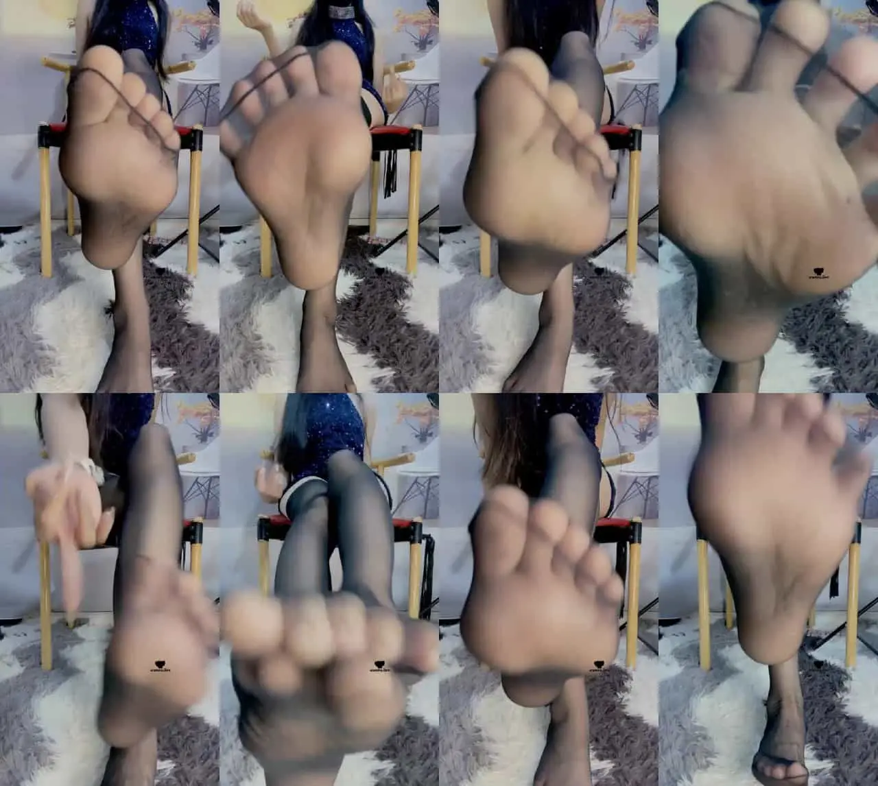 大二冉冉 – 拍手黑丝倒计时