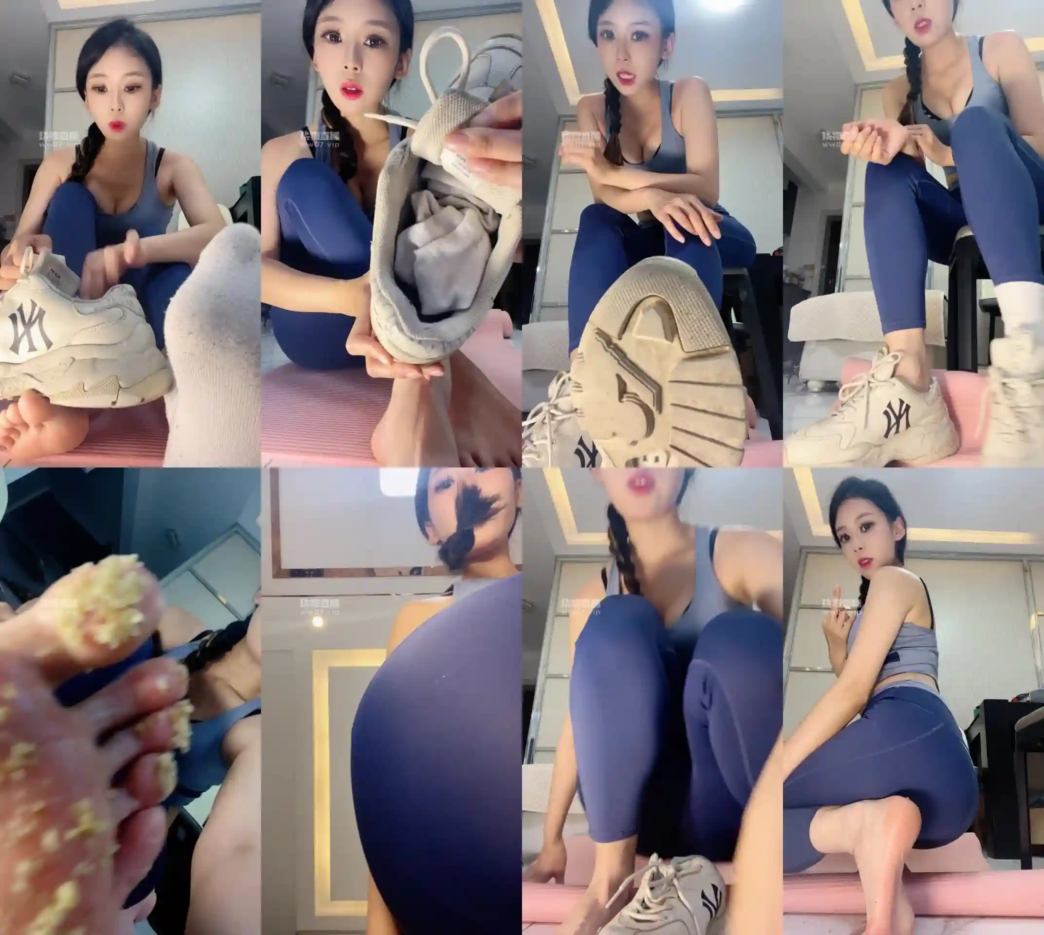 凌晨 – 瑜伽裤榨精