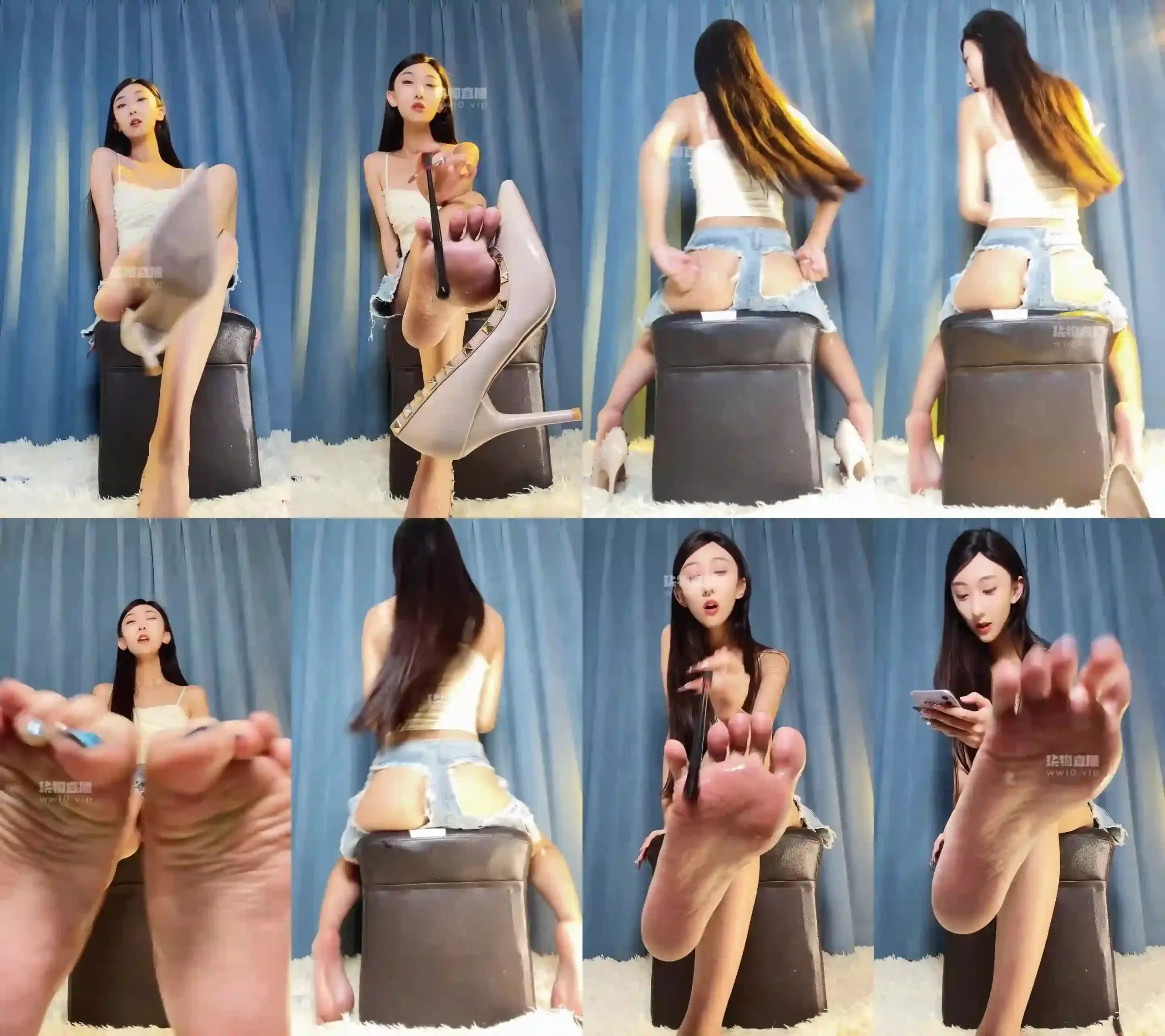 筱懿学姐 – 鞋底精油灯