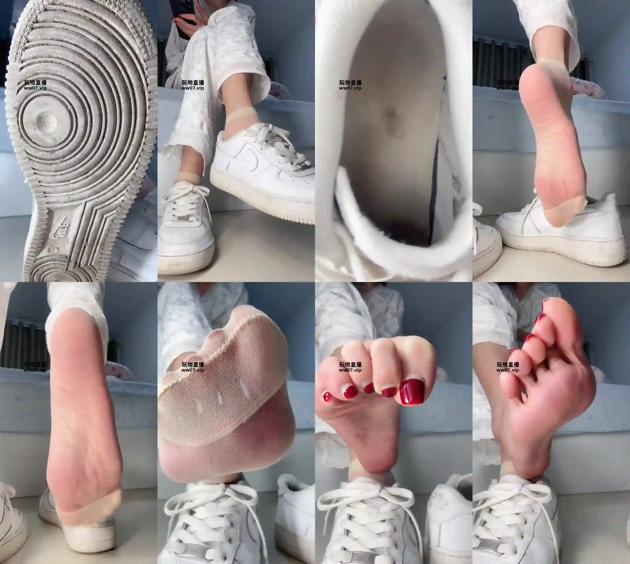 酒鸽 – 空军短肉丝裸足早泄