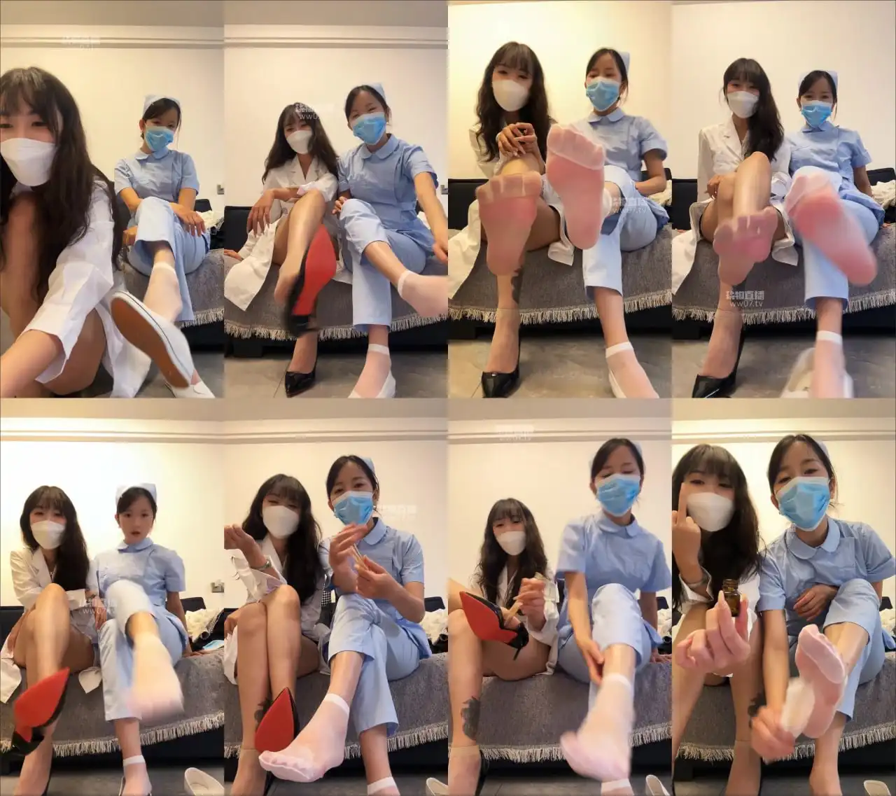 漫漫大人 – 医护大量香水口水治疗阳痿早泄场