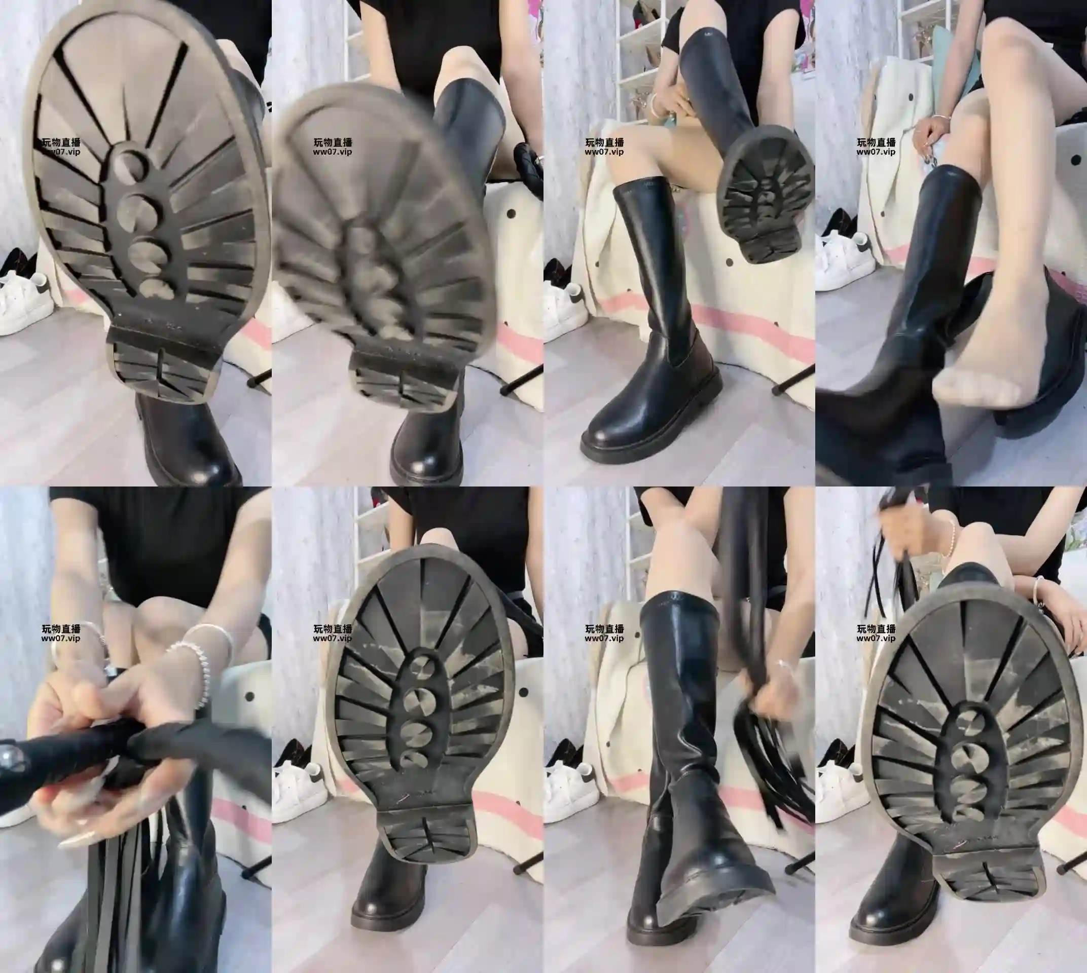 大二苒苒 – 靴子寸止憋精场