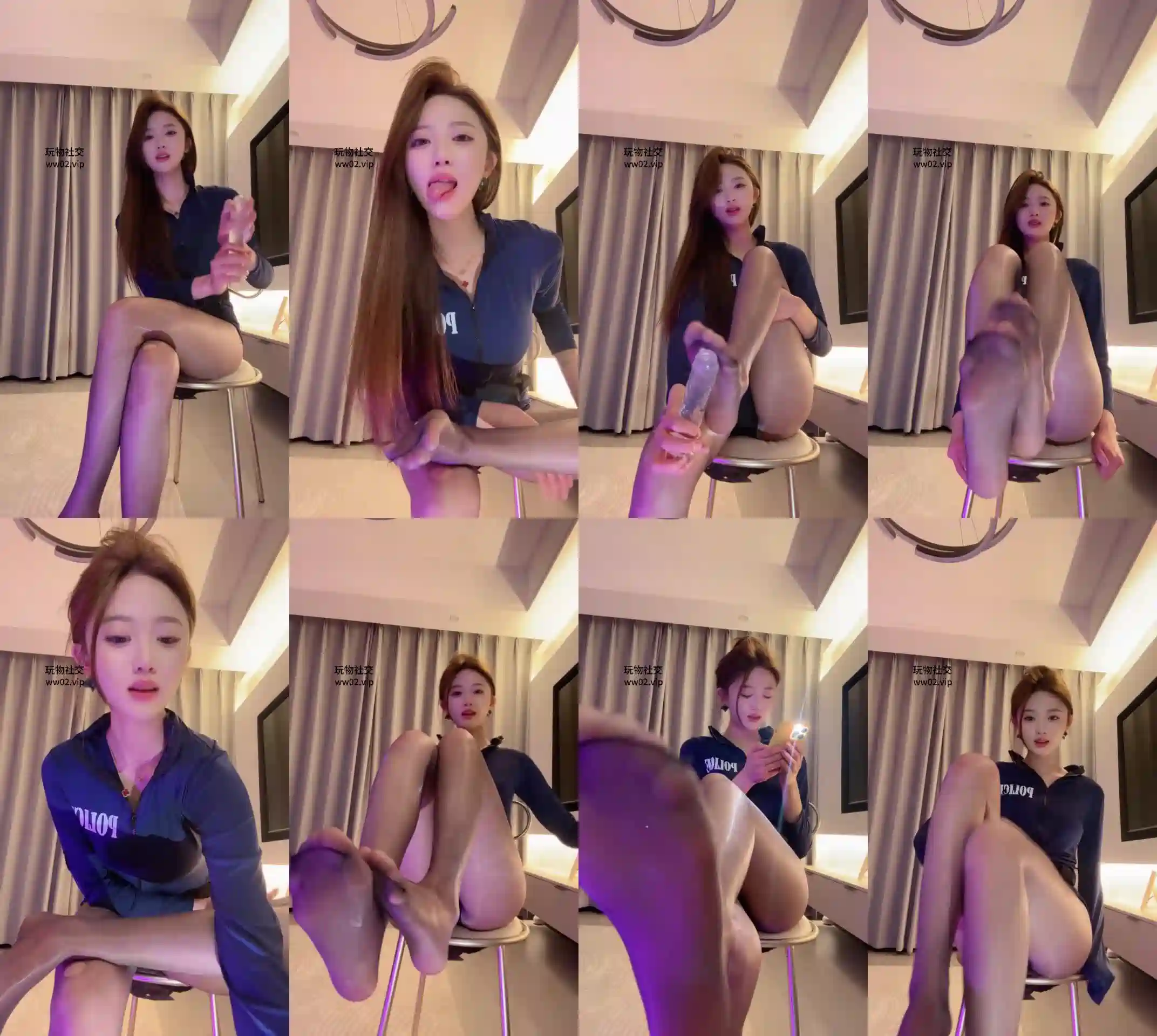 车模尹 – 香水挑逗狗子口水鬼责