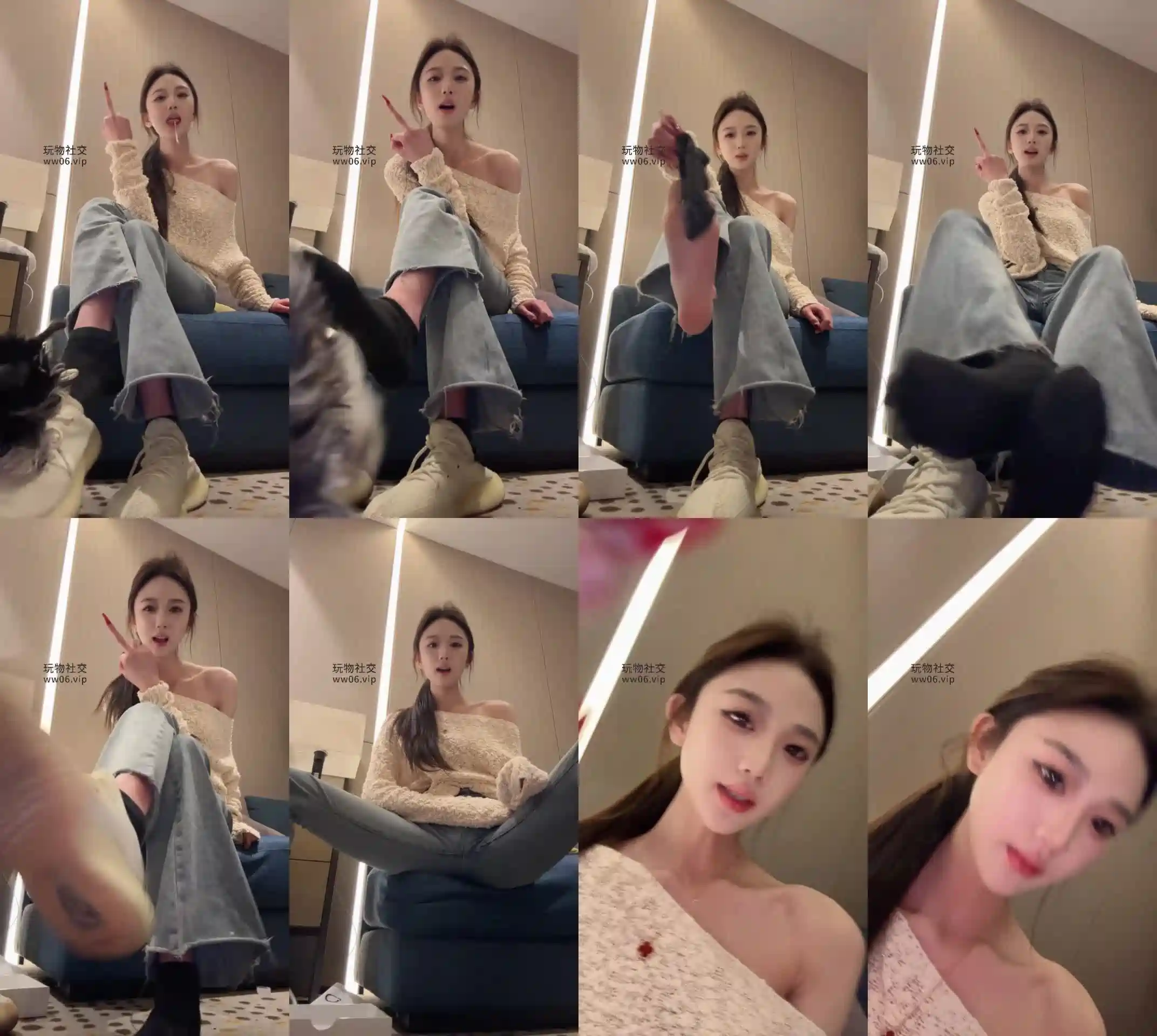 车模尹 – 极致辱骂黑棉袜