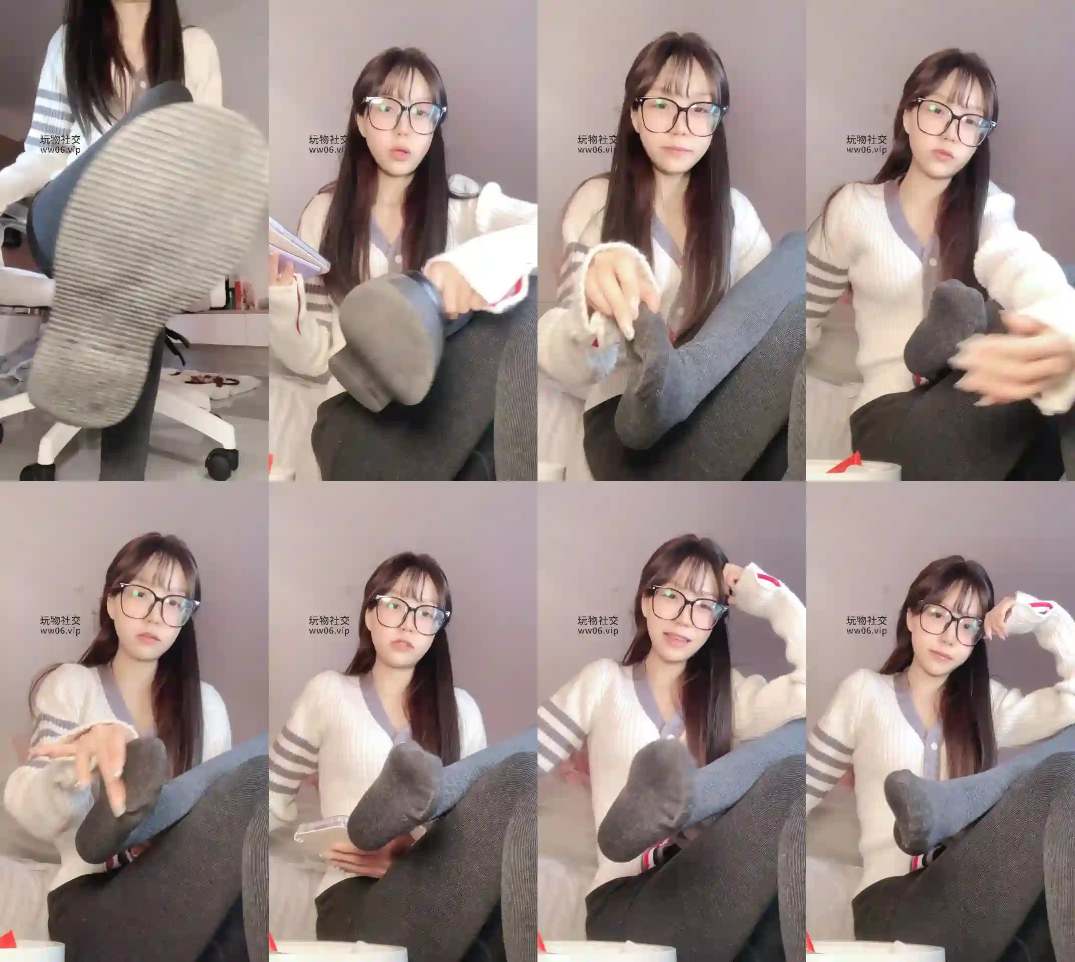 鹿可 –  母狗老婆和黑人激战